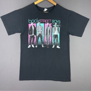 Vintage Y2K Backstreet Boys Band Tee Promo Pop Music Concert Tour Album Art Tee